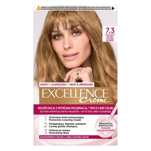 251156 LOREAL EXCELLENCE FARBA KOLORYZUJĄCA   7.3  ZŁOCISTY BLOND 3600523320325