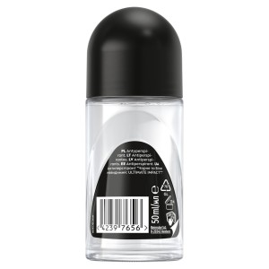 249445 NIVEA DEZODORANT MEN ROLL-ON 50ML BLACK&WHITE INVISIBLE ULTIMATE IMPACT 42397656