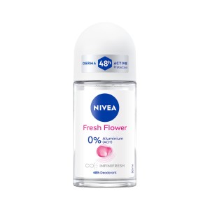 NIVEA DEZODORANT WOMEN ROLL-ON 50ML FRESH FLOWER