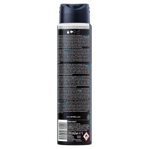 217984 NIVEA DEZODORANT MEN SPRAY 250ML BLACK&WHITE INVISIBLE FRESH 5900017055695