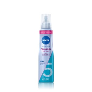 NIVEA PIANKA DO WŁOSÓW 150ML DIAMOND VOLUME CARE
