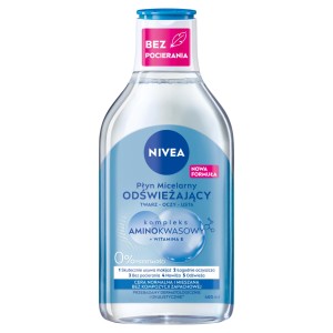 NIVEA PŁYN MICELARNY 400ML 3W1 CERA NORMALNA I MIESZANA