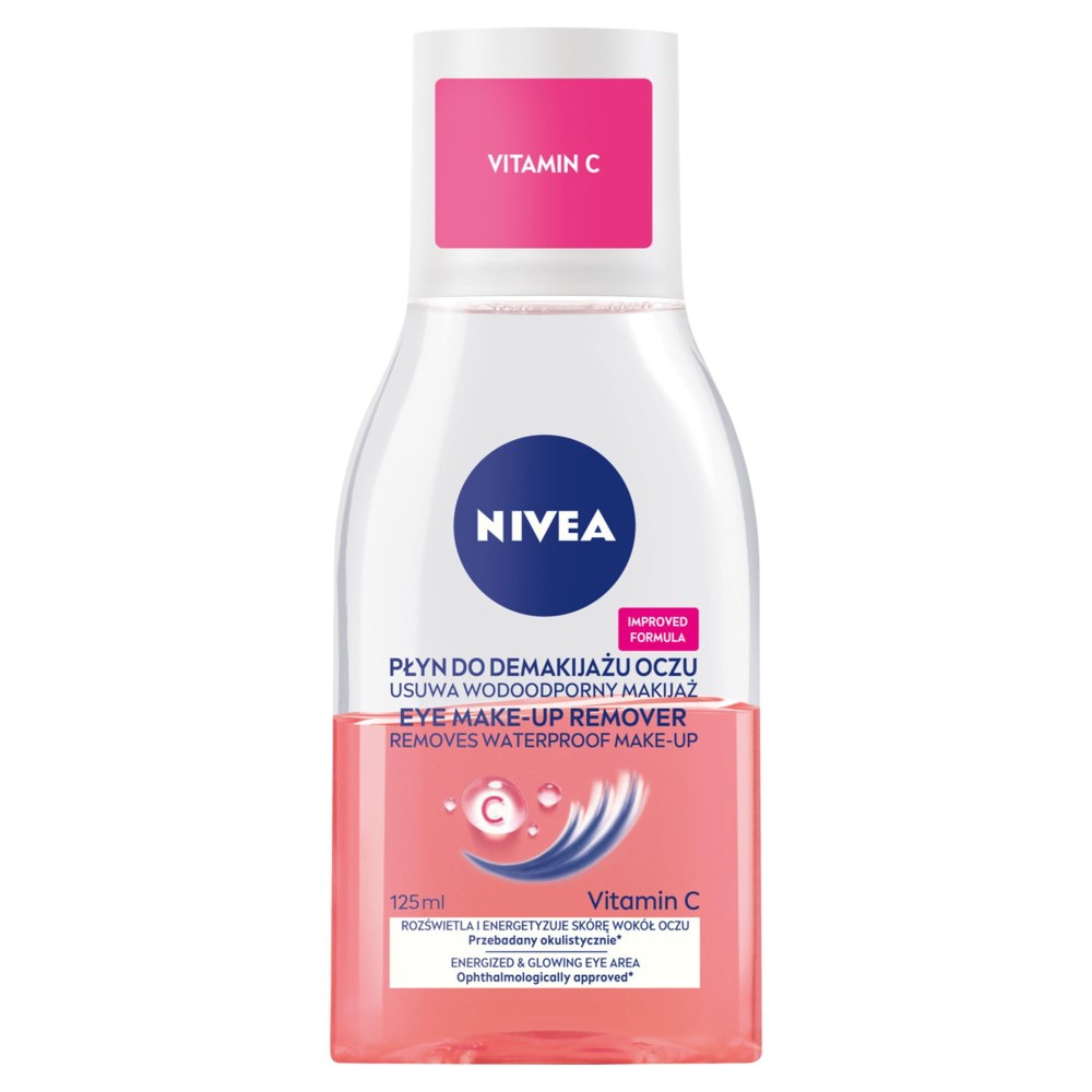 203161 NIVEA PŁYN DO DEMAKIJAŻU 125ML DWUFAZOWY PIELĘGNUJĄCY 5900017053042