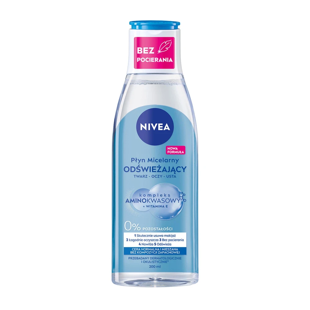 197312 NIVEA PŁYN MICELARNY 200ML 3W1 CERA NORMALNA I MIESZANA 5900017048147