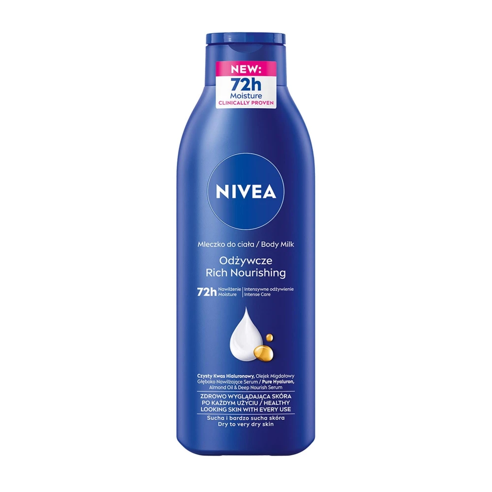 196586 NIVEA MLECZKO DO CIAŁA 250ML ODŻYWCZE 5900017047553