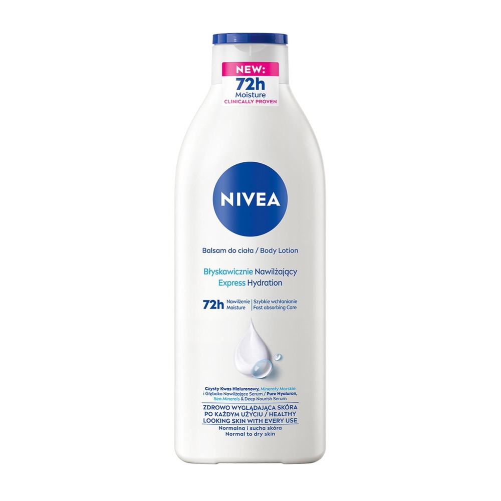 196560 NIVEA BALSAM DO CIAŁA 400ML BŁYSKAWICZNIE NAWILŻAJĄCY 5900017047614