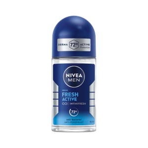 NIVEA DEZODORANT MEN ROLL-ON 50ML FRESH ACTIVE