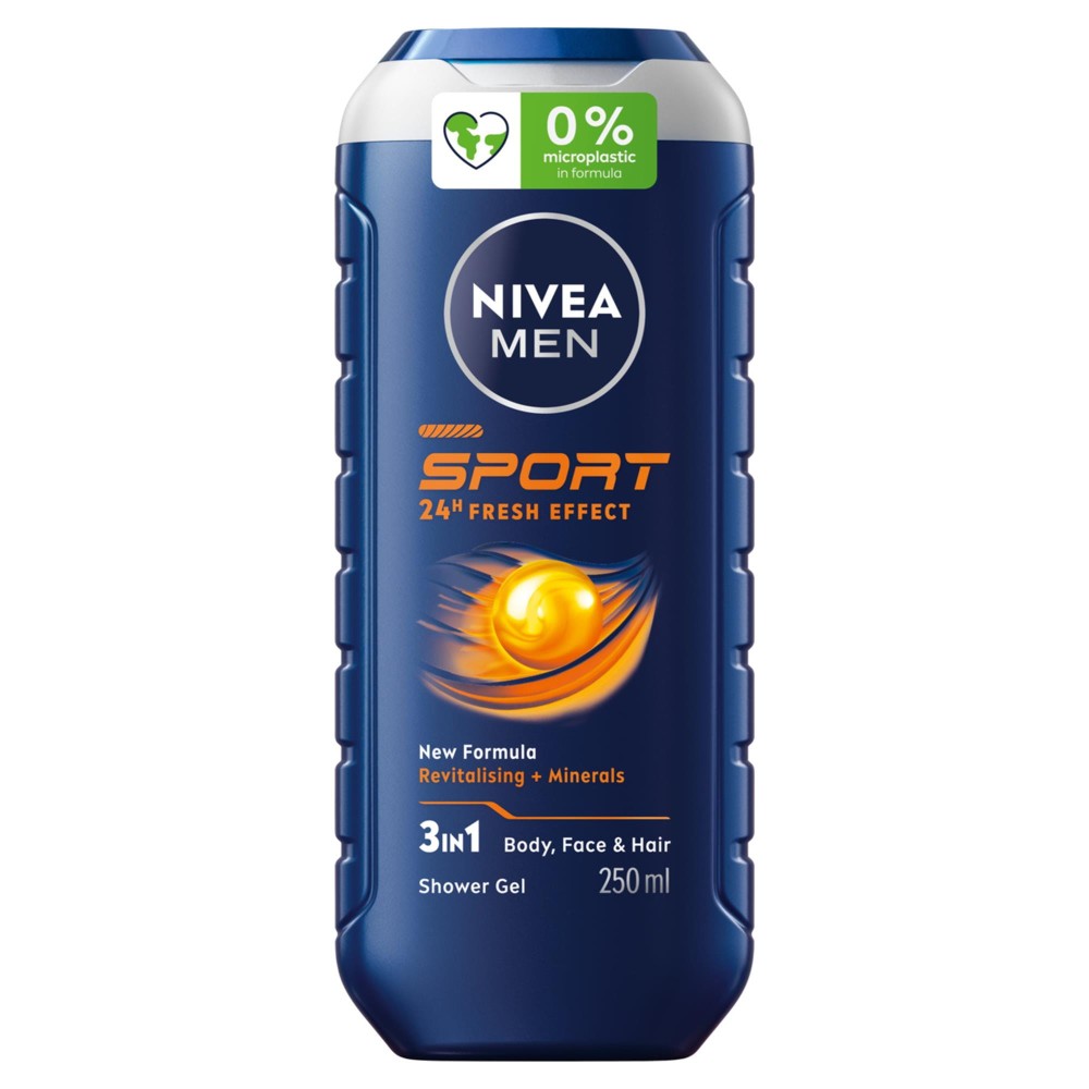 175598 NIVEA ŻEL POD PRYSZNIC MEN 250ML SPORT 4005808782390