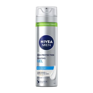 35341 NIVEA MEN ŻEL DO GOLENIA 200ML SKIN PROTECTION SILVER PROTECT 4005808540372