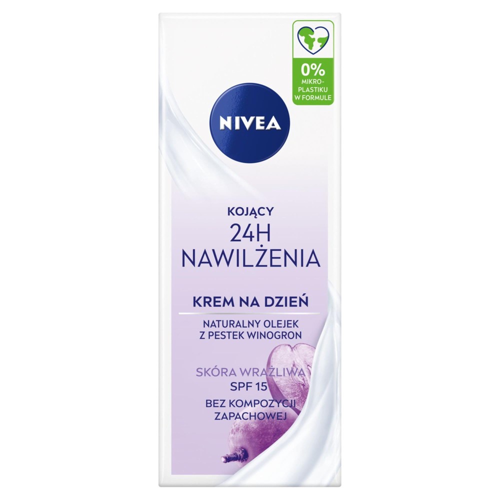 297809 NIVEA 24H NAWILŻENIA KREM DO TWARZY 50ML DZIEŃ KOJĄCY WRAŻLIWA 4005900935465