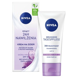 297809 NIVEA 24H NAWILŻENIA KREM DO TWARZY 50ML DZIEŃ KOJĄCY WRAŻLIWA 4005900935465