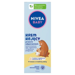 NIVEA BABY KREM 100ML KOJĄCY PRZECIW ODPARZENIOM