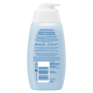 296539 NIVEA BABY MLECZKO DO CIAŁA 500ML NAWILŻAJĄCE DELIKATNA PIELĘGNACJA 5900017090344