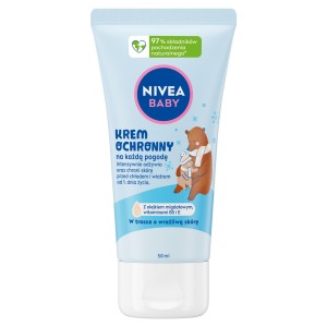 NIVEA BABY OCHRONNY KREM DO TWARZY 50ML NA KAŻDĄ POGODĘ