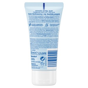296535 NIVEA BABY OCHRONNY KREM DO TWARZY 50ML NA KAŻDĄ POGODĘ 42439554