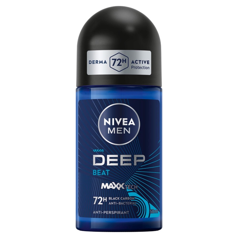 413588 NIVEA DEZODORANT MEN ROLL-ON 50ML DEEP BEET 9005800353012