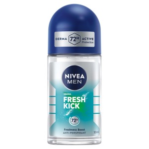 261870 NIVEA DEZODORANT MEN ROLL-ON 50ML FRESH KICK 5900017078731