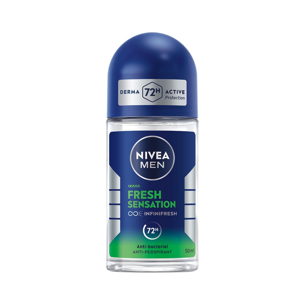 286783 NIVEA DEZODORANT MEN ROLL-ON 50ML FRESH SENSATION 5900017089522
