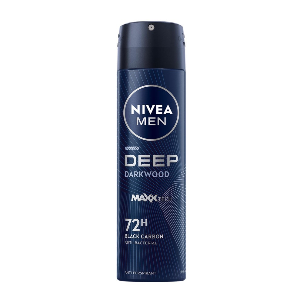 401449 NIVEA DEZODORANT MEN SPRAY 150ML DEEP DRY&CLEAN FEEL 9005800379845