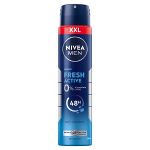 285447 NIVEA DEZODORANT MEN SPRAY 250ML FRESH ACTIVE 5900017089348