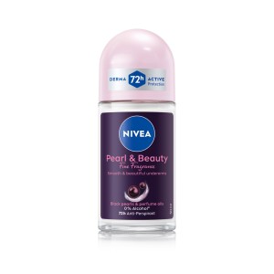 NIVEA DEZODORANT WOMEN ROLL-ON 50ML PEARL&BEAUTY BLACK PEARL