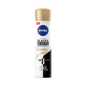 NIVEA DEZODORANT WOMEN SPRAY 150ML BLACK&WHITE INVISIBLE SILKY SMOOTH