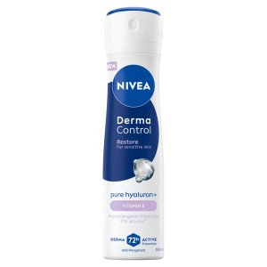 413326 NIVEA DEZODORANT WOMEN SPRAY 150ML DERMA CONTROL RESTORE 5900017100036