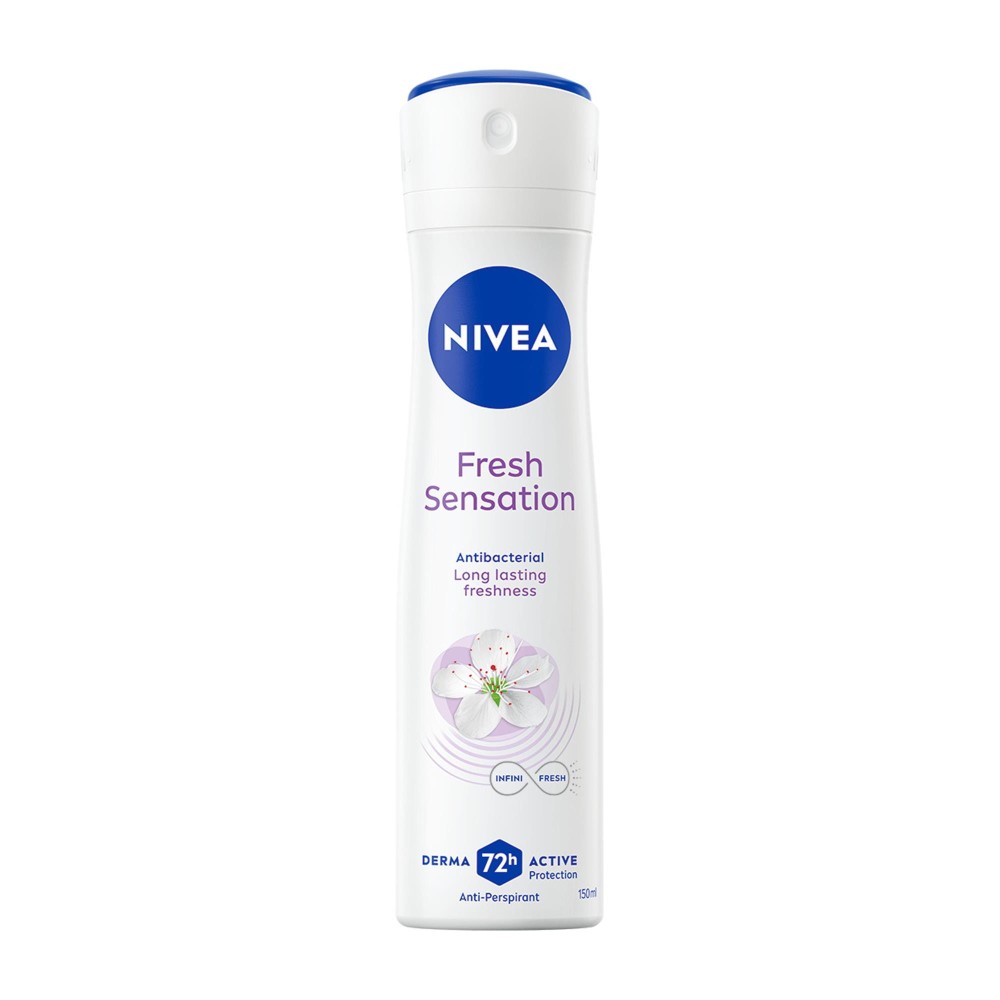 286784 NIVEA DEZODORANT WOMEN SPRAY 150ML FRESH SENSATION 5900017089362