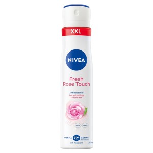 285450 NIVEA DEZODORANT WOMEN SPRAY 250ML FRESH ROSE TOUCH 98527 5900017089423