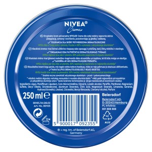 294747 NIVEA KREM PUSZKA 250ML 5900017092355