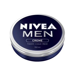 195685 NIVEA MEN KREM DO TWARZY, CIAŁA I RĄK 150ML BLASZKA 5900017041452