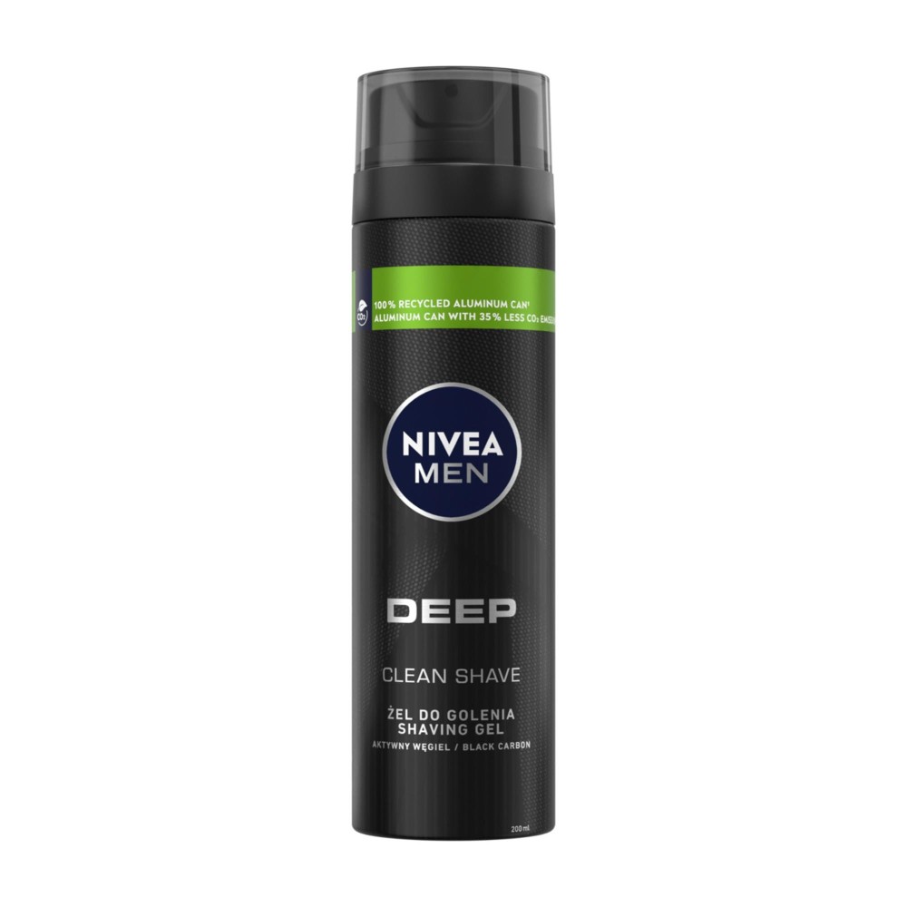 225080 NIVEA MEN ŻEL DO GOLENIA 200ML DEEP 5900017061924