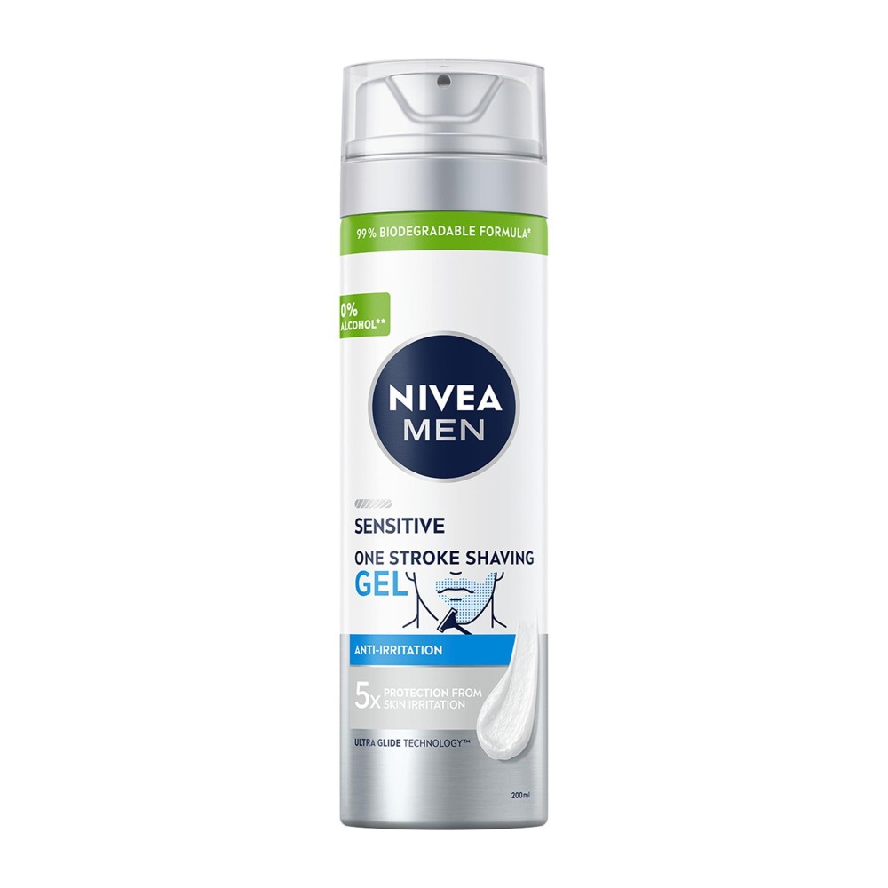 237948 NIVEA MEN ŻEL DO GOLENIA 200ML SENSITIVE 3-DNIOWY ZAROST 5900017068596