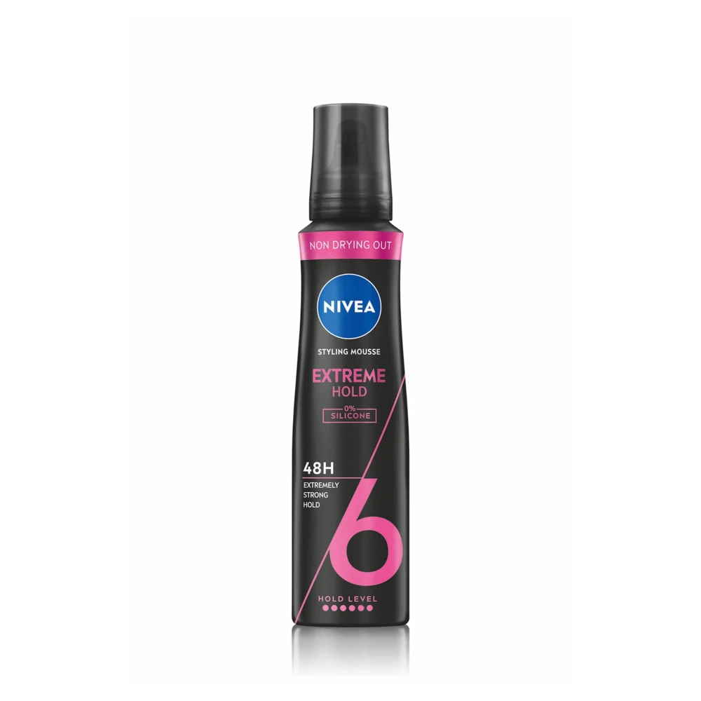 281807 NIVEA PIANKA DO WŁOSÓW 150ML EXTREME HOLD 6 9005800362854
