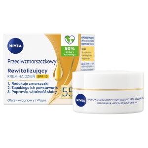 289593 NIVEA PRZECIWZMARSZCZKOWY+REWITALIZUJĄCY 55+ KREM DO TWARZY 50ML DZIEŃ SPF15 5900017091167