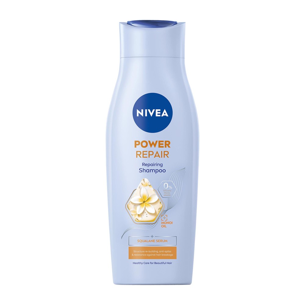 288657 NIVEA SZAMPON DO WŁOSÓW 400ML POWER REPAIR NAPRAWCZY 82761 9005800368917