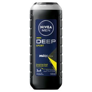 299829 NIVEA ŻEL POD PRYSZNIC MEN 500ML DEEP SPORT 9005800379401