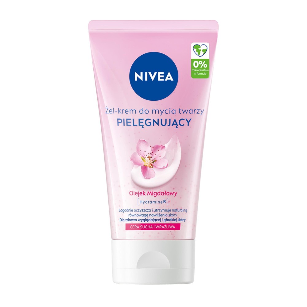 168222 NIVEA ŻEL-KREM DO MYCIA TWARZY 150ML CERA SUCHA I WRAŻLIWA 4005808232635