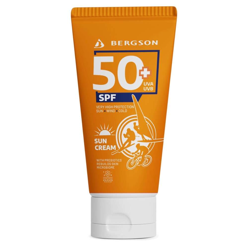 BERGSON KREM DO TWARZY 50ML OCHRONNY SPF 50+ 5903293740934