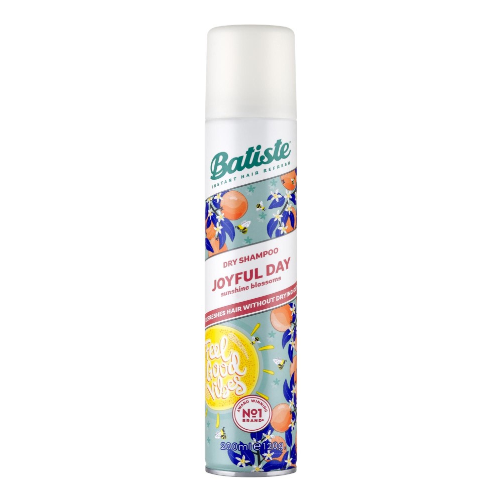 421088 BATISTE SUCHY SZAMPON DO WŁOSÓW 200ML JOYFUL DAY 5010724525012