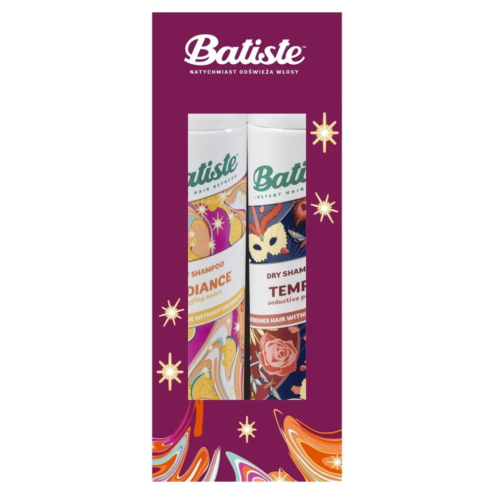 BATISTE ZESTAW PREZENTOWY TEMPT 200ML+RADIANCE 200ML 5906660522270