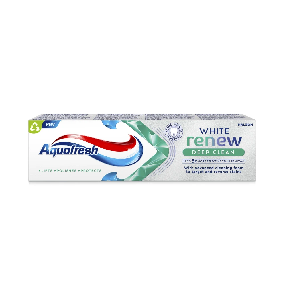 410576 AQUAFRESH PASTA DO ZĘBÓW  75ML WHITE RENEW DEEP CLEAN 5054563234308