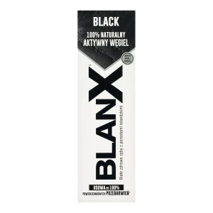 420511 BLANX PASTA DO ZĘBÓW 75ML BLACK CHARCOAL 8017331053386