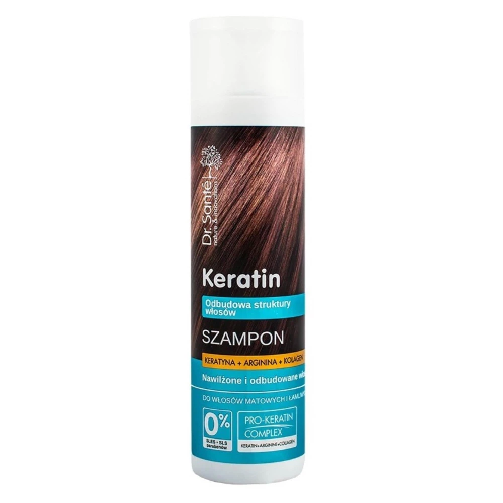 202178 DR SANTE KERATIN SZAMPON DO WŁOSÓW 250ML MATOWE I ŁAMLIWE 4823015935497