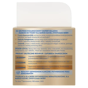 419170 NIVEA Q10 PRZECIWZMARSZCZKOWY EKSPERT KOLAGENU MASEŁKO DO TWARZY 50ML 5900017106007