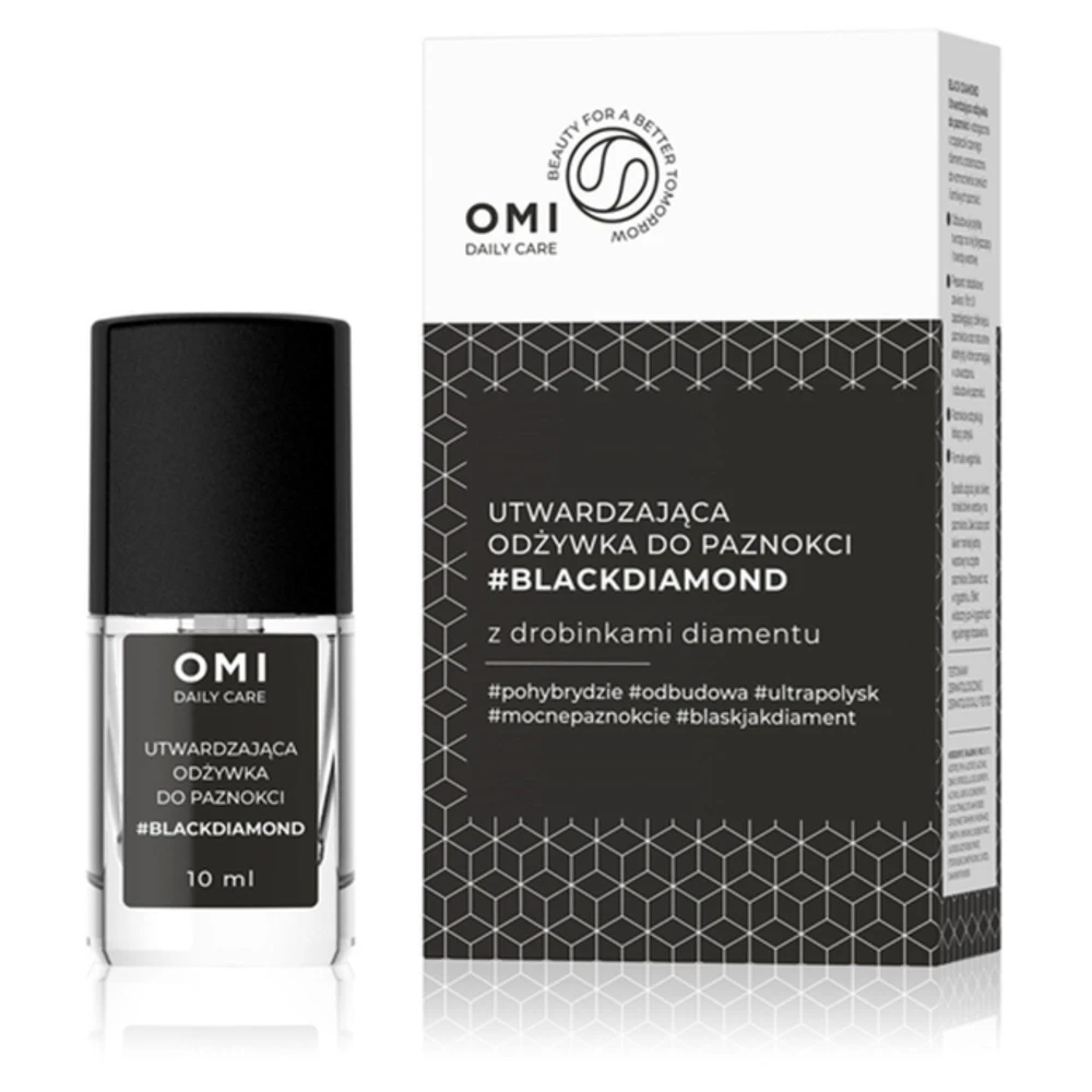 421500 OMI ODŻYWKA DO PAZNOKCI UTWARDZAJĄCA #BLACKDIAMOND 5901845532334