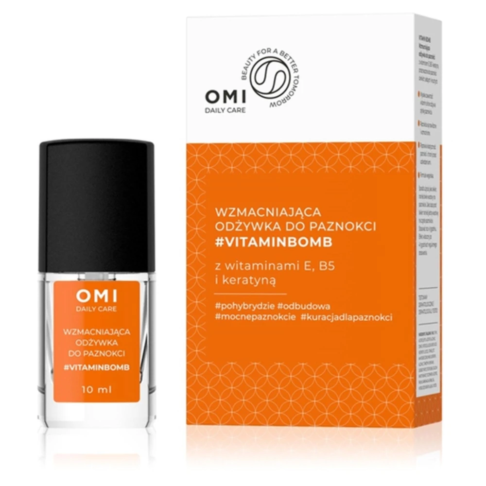 421501 OMI ODŻYWKA DO PAZNOKCI WZMACNIAJĄCA #WITAMINBOMB 5901845532341