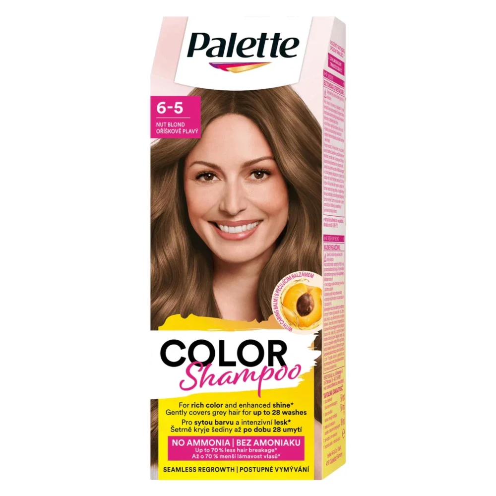 420202 PALETTE COLOR SHAMPOO SZAMPON KOL 6-5 ORZECHOWY BLOND/NUT BLOND 9000101735376