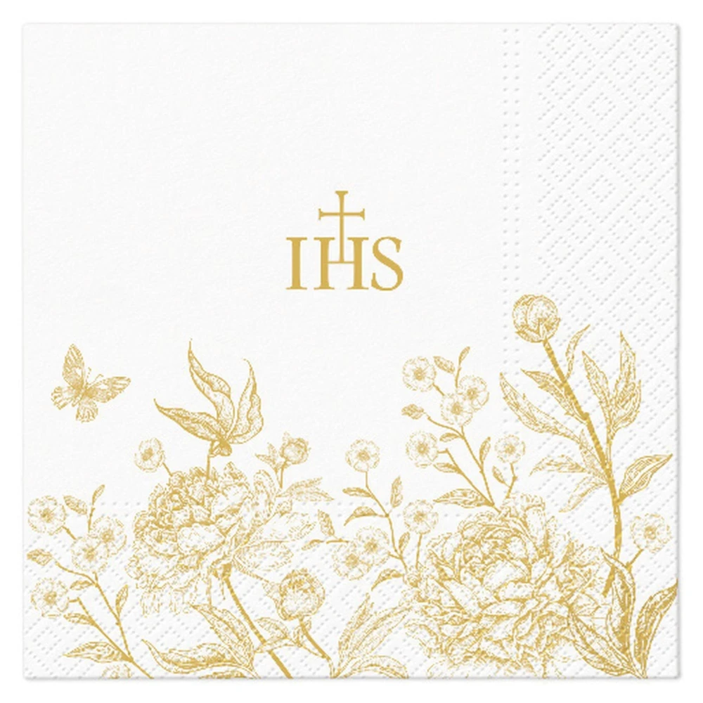 420345 PAW SERWETKI 33X33 KOMUNIA 20 SZT. SDL153300 5906360290301