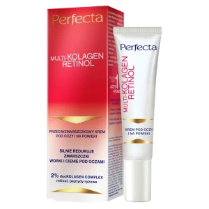 PERFECTA MULTI-KOLAGEN RETINOL KREM POD OCZY I NA POWIEKI 15ML PRZECIWZMARSZCZKOWY